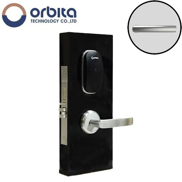 Orbita - S3078 - Mortise Hotel Lock - SPLIT Design - RFID - Optional Lever Style - 6 VDC - Optional Finish - Grade 2