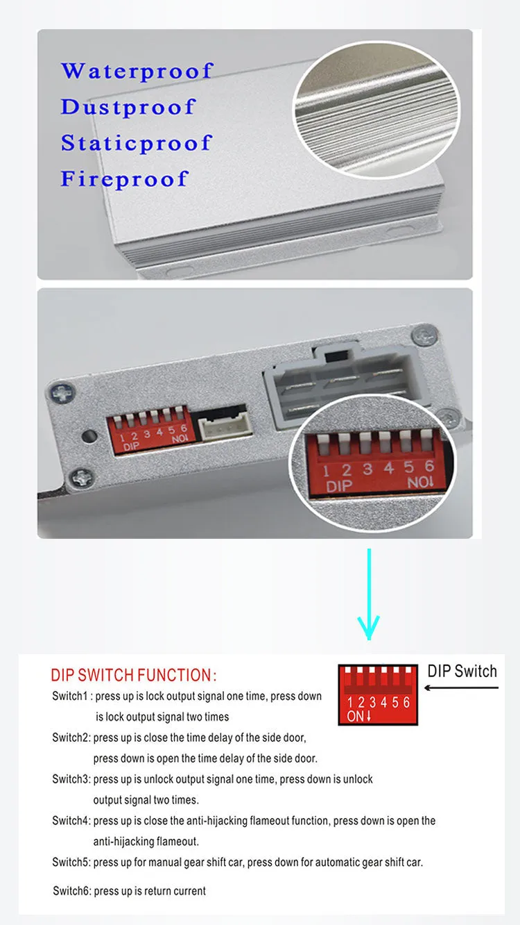 Pke Car Key Engine Start Stop System