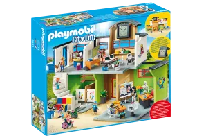 Playmobil City Life Furnished School Building - 9453