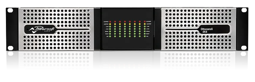 Powersoft OTTOCANALI 4K4 8-Channel Power Amplifier for mid to large-scale installs