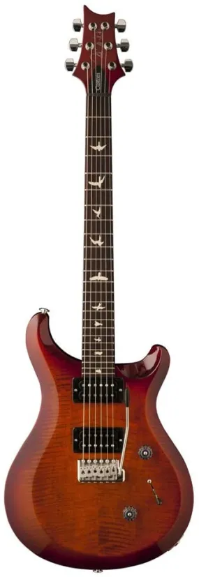 PRS S2 Custom 24 Guitar in Dark Cherry Sunburst Finish, PRS Gig Bag included