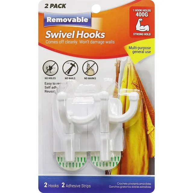 Removable Swivel Hook 2 Piece