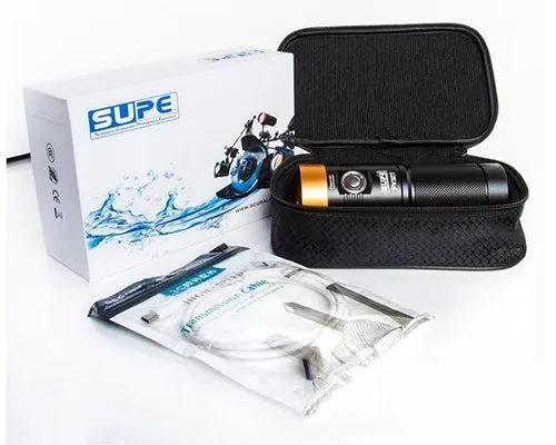 SCUBALAMP SUPE PV32T 3000 LUMENS FOCUS & VIDEO LIGHT