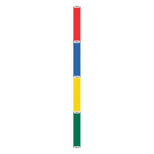 Security Height Indicator Strip - Colour