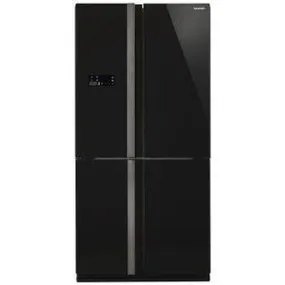 SHARP SJFJ676VBK 676-Litre French-Door Refrigerator (Black)
