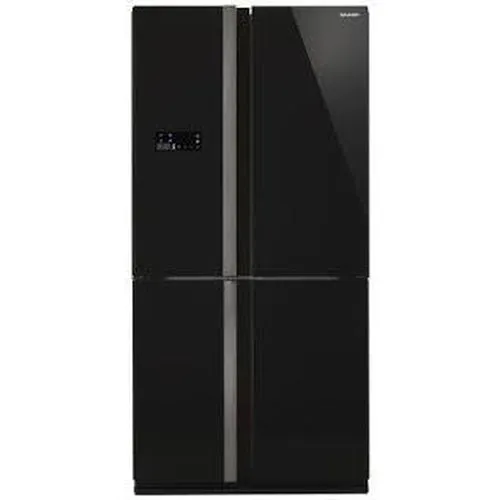 SHARP SJFJ676VBK 676-Litre French-Door Refrigerator (Black)