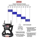 Simpson Hybrid Sport X-Large Neck Neck Restraint System With Sliding Helmet Tether FIA Post Anchors