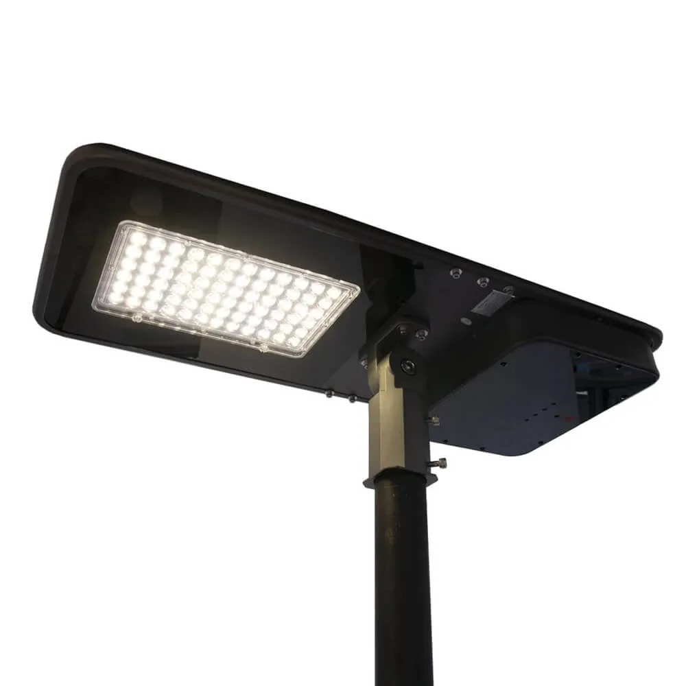 Slimline Solar LED Street Light w/ Remote in 20w~120w