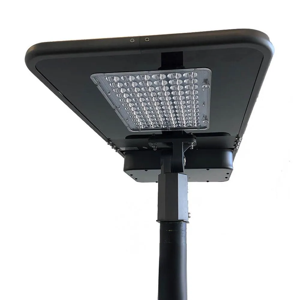 Slimline Solar LED Street Light w/ Remote in 20w~120w