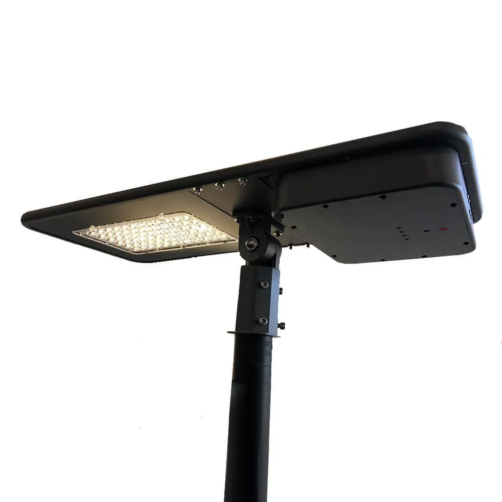 Slimline Solar LED Street Light w/ Remote in 20w~120w