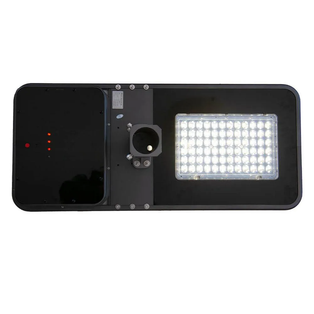 Slimline Solar LED Street Light w/ Remote in 20w~120w