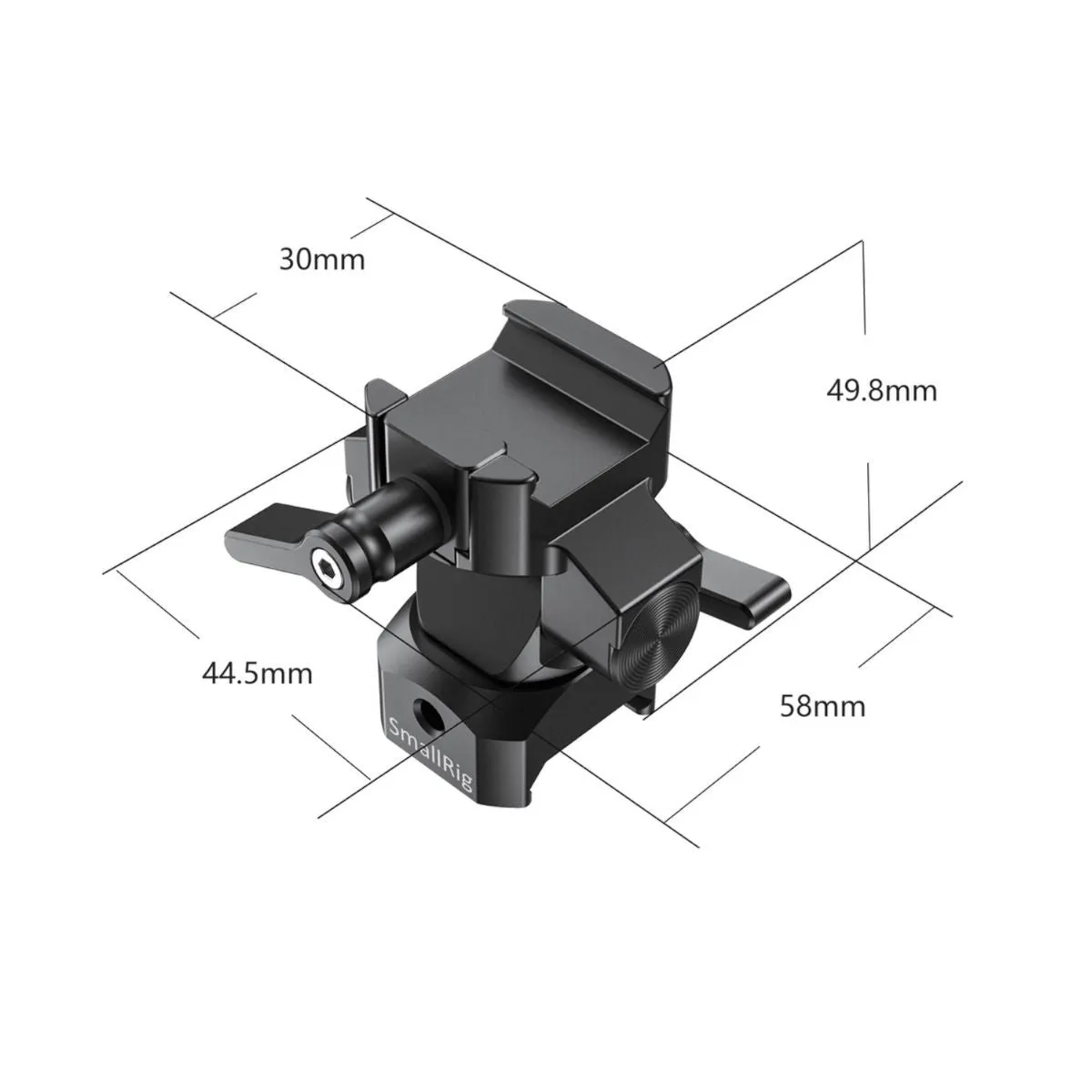 SmallRig Swivel and Tilt Monitor Mount with Nato Clamp（Both Sides） BSE2385