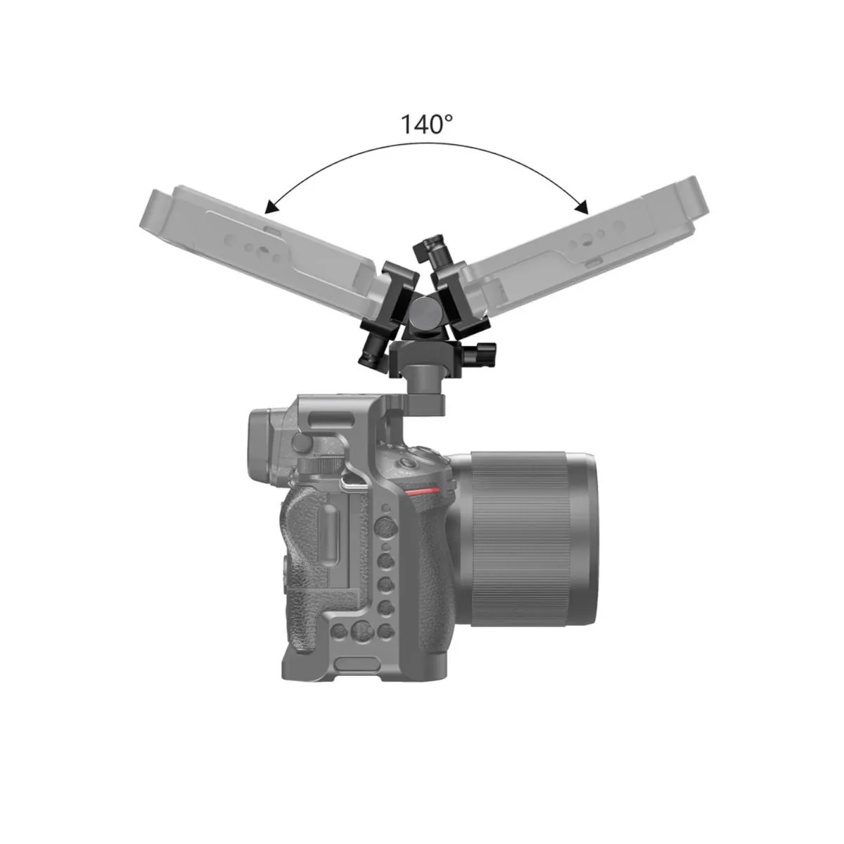 SmallRig Swivel and Tilt Monitor Mount with Nato Clamp（Both Sides） BSE2385