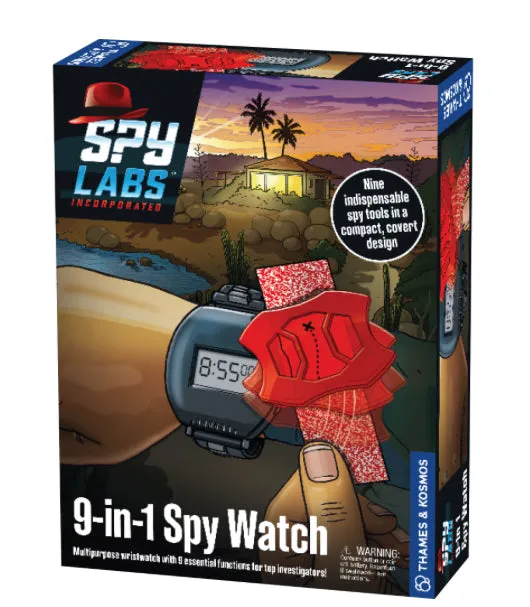 Spy Labs: 9-in-1 Spy Watch