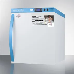 Summit 18 in. Countertop MOMCUBE™ 1 Cu.Ft. C Breast Milk Refrigerator - MLRS1MC