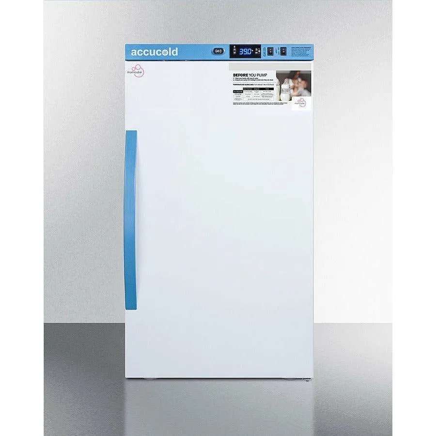 Summit 19 in. Breast Milk 3 Cu.Ft. MOMCUBE™ Refrigerator, Counter Height - MLRS3MC