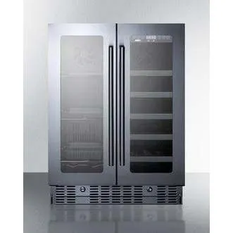 Summit 24" Built-In Wine/Beverage Fridge ALFD24WBV