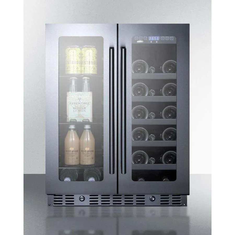 Summit 24" Built-In Wine/Beverage Fridge ALFD24WBV