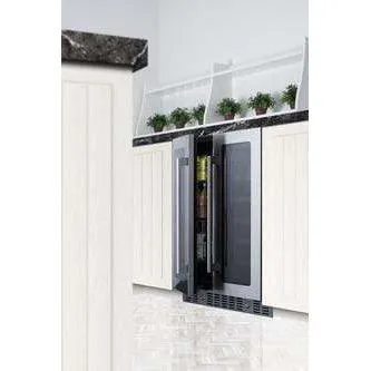 Summit 24" Built-In Wine/Beverage Fridge ALFD24WBV