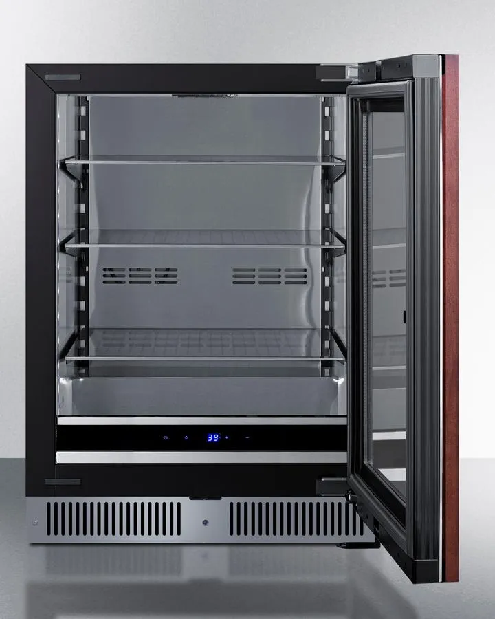 Summit SDHG2443PNR 24" Wide Built-in Beverage Center (panel Not Included)