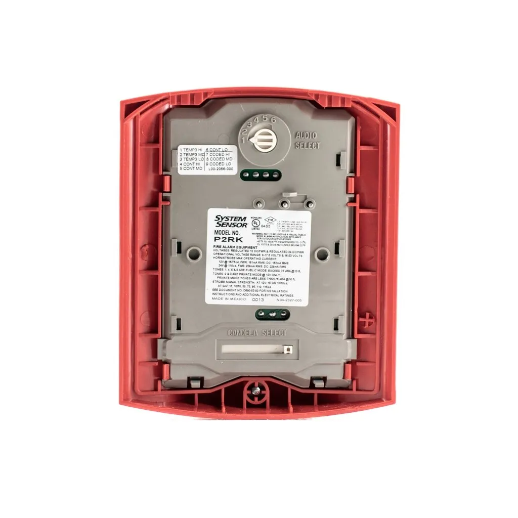 System Sensor SpectrAlert P2RK Outdoor Siren/Strobe