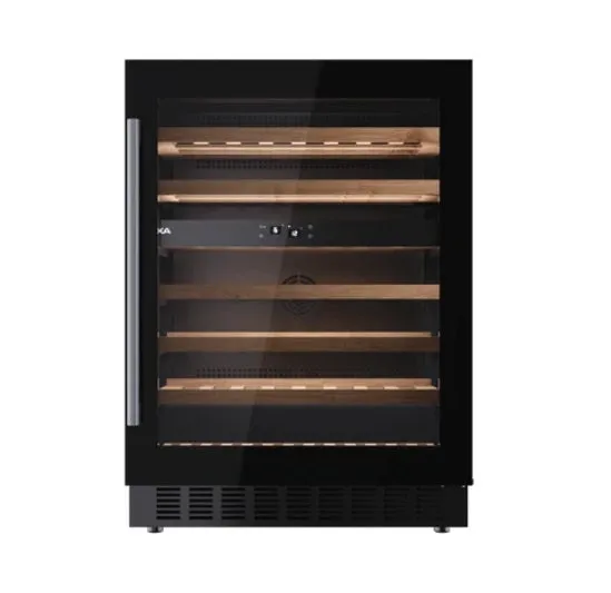 Teka RVU 20046 GBK Free Standing Wine Cooler With Capacity for 46 Bottles and Adjustable Temperature Control