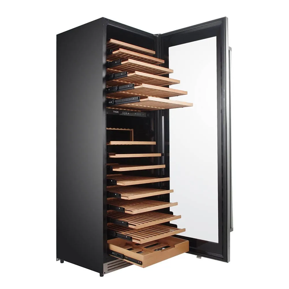 Thor Kitchen 24” Dual Zone Freestanding Wine Cooler TWC2403DI