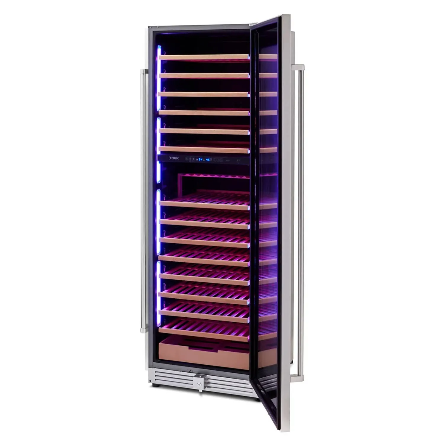 Thor Kitchen 24” Dual Zone Freestanding Wine Cooler TWC2403DI