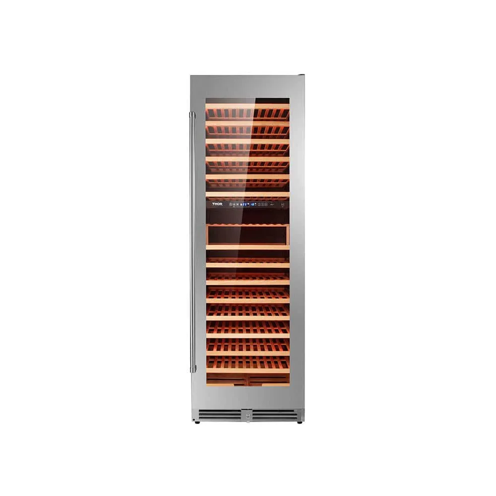 Thor Kitchen 24” Dual Zone Freestanding Wine Cooler TWC2403DI