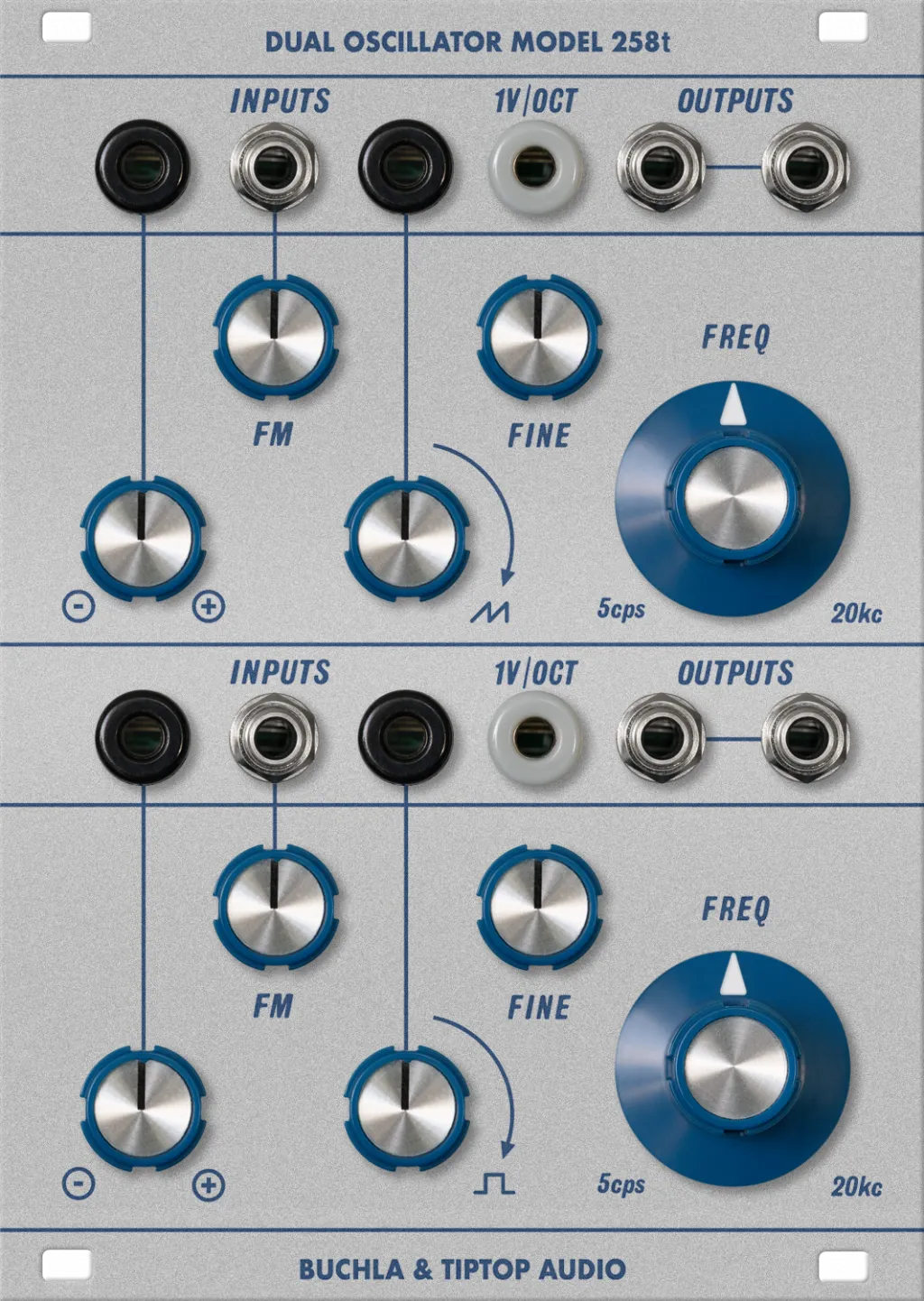 Tiptop Audio Buchla Dual Oscillator Model 258t