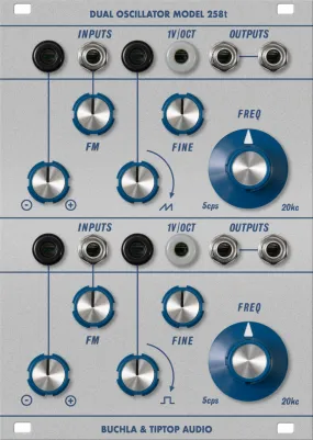 Tiptop Audio Buchla Dual Oscillator Model 258t