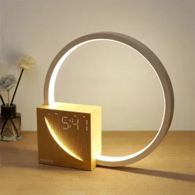 Touch Bedside Table Lamp with Natural Sounds and Alarm Clock