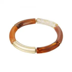 Tube Bracelet Turtle Gold