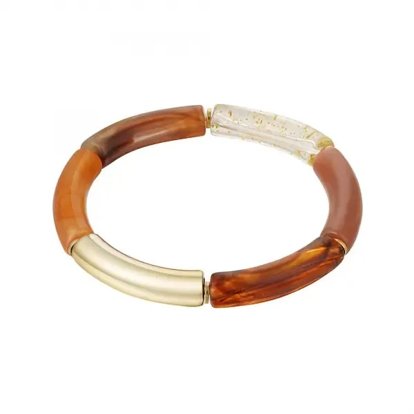 Tube Bracelet Turtle Gold