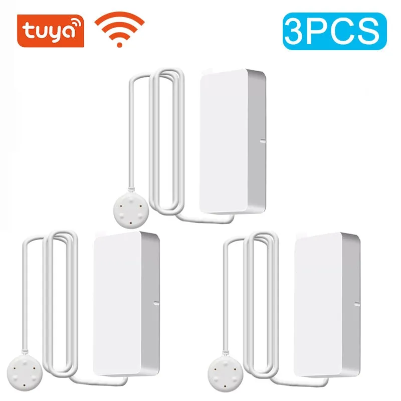 Tuya Water Leakage Alarm - WiFi/Zigbee Sensor for Flood Alert & Security