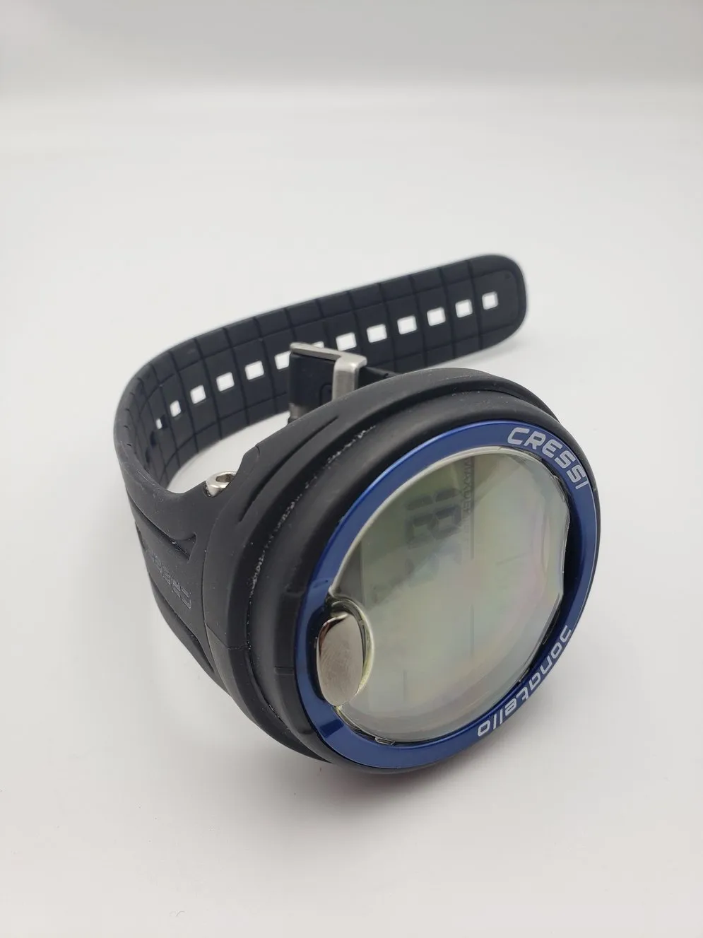 USED Cressi Donatello Scuba Diving Computer - Black / Blue