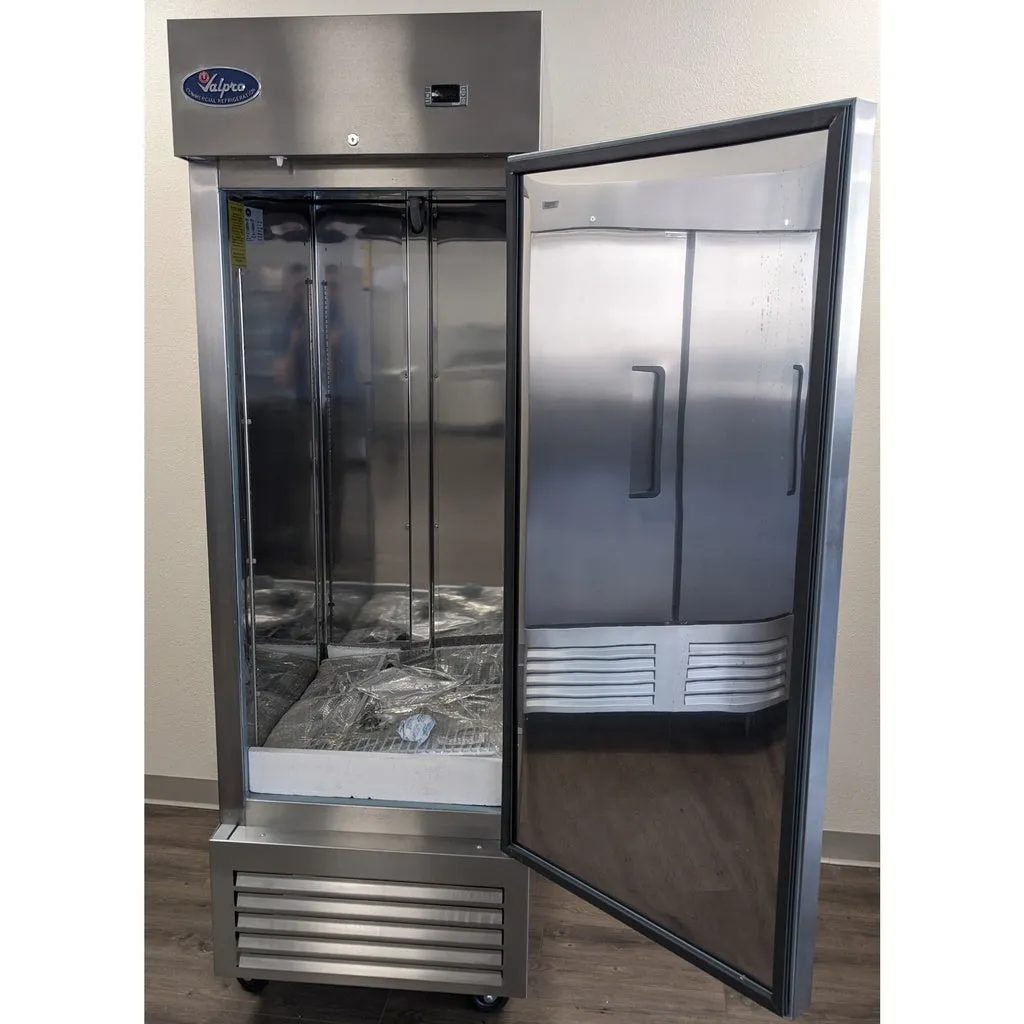 Valpro VP1F-HC, One Door 27" Reach In Freezer, Stainless Steel, 23 cu.ft.