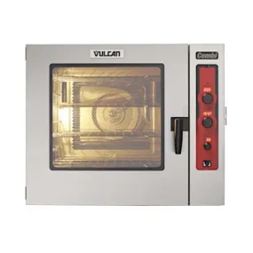 Vulcan ABC7E-208 Electric Stainless Steel Boilerless Full Size Combi Oven Steamer with Precision Humidity Control - 208V | Denson CFE