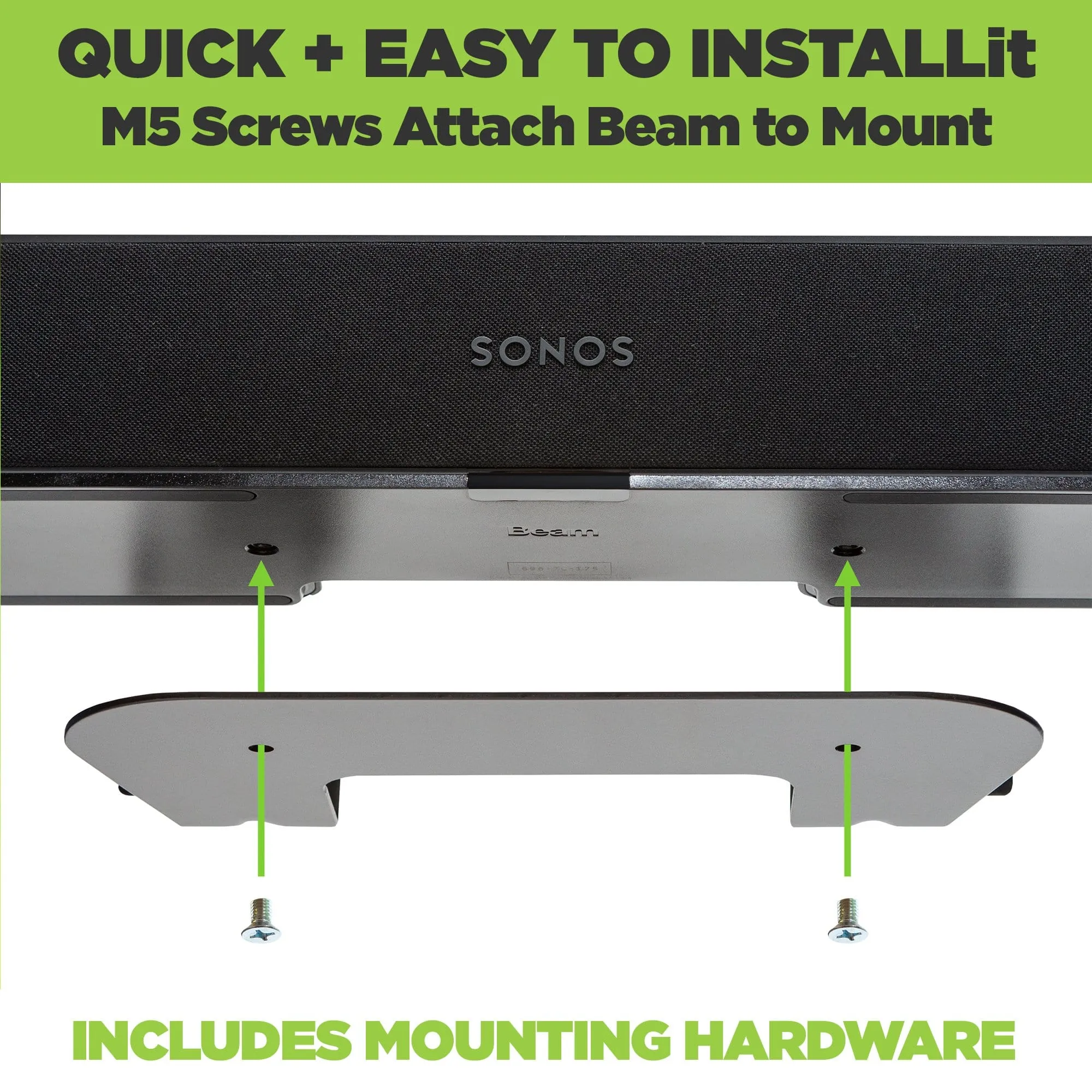 W - HIDEit Beam | Sonos Beam Wall Mount