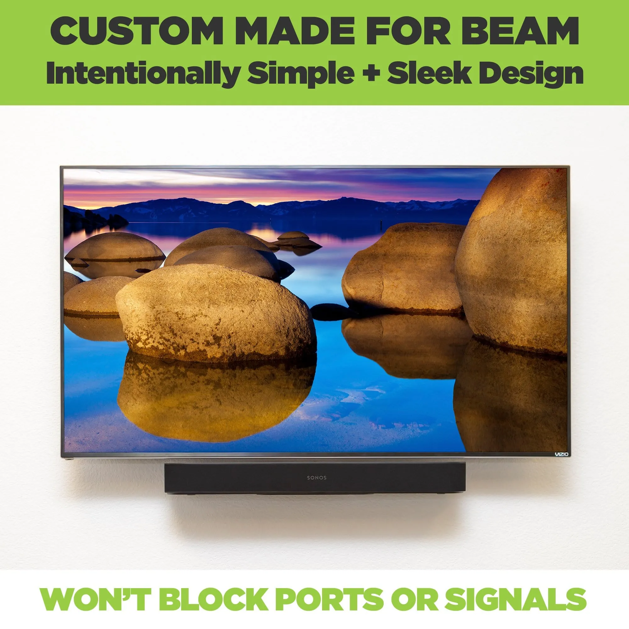W - HIDEit Beam | Sonos Beam Wall Mount