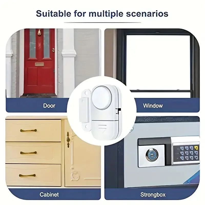 Window Door Burglar Security Warning Alarm Anti-Theft Reminder-Anti-Theft Alarm