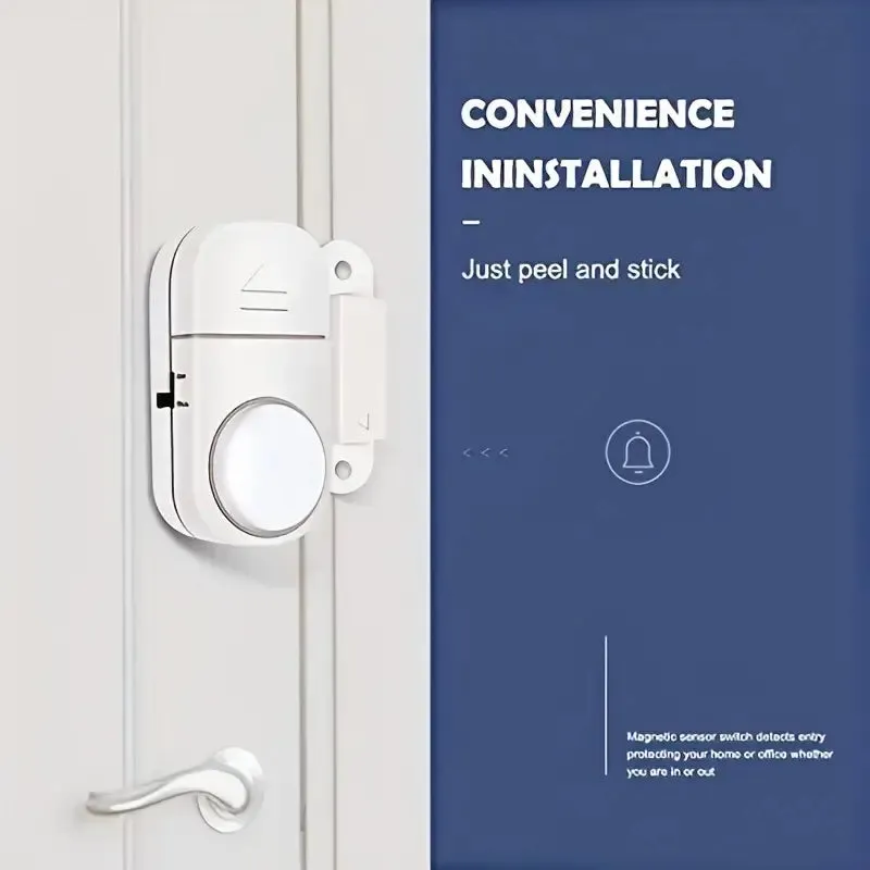 Window Door Burglar Security Warning Alarm Anti-Theft Reminder-Anti-Theft Alarm