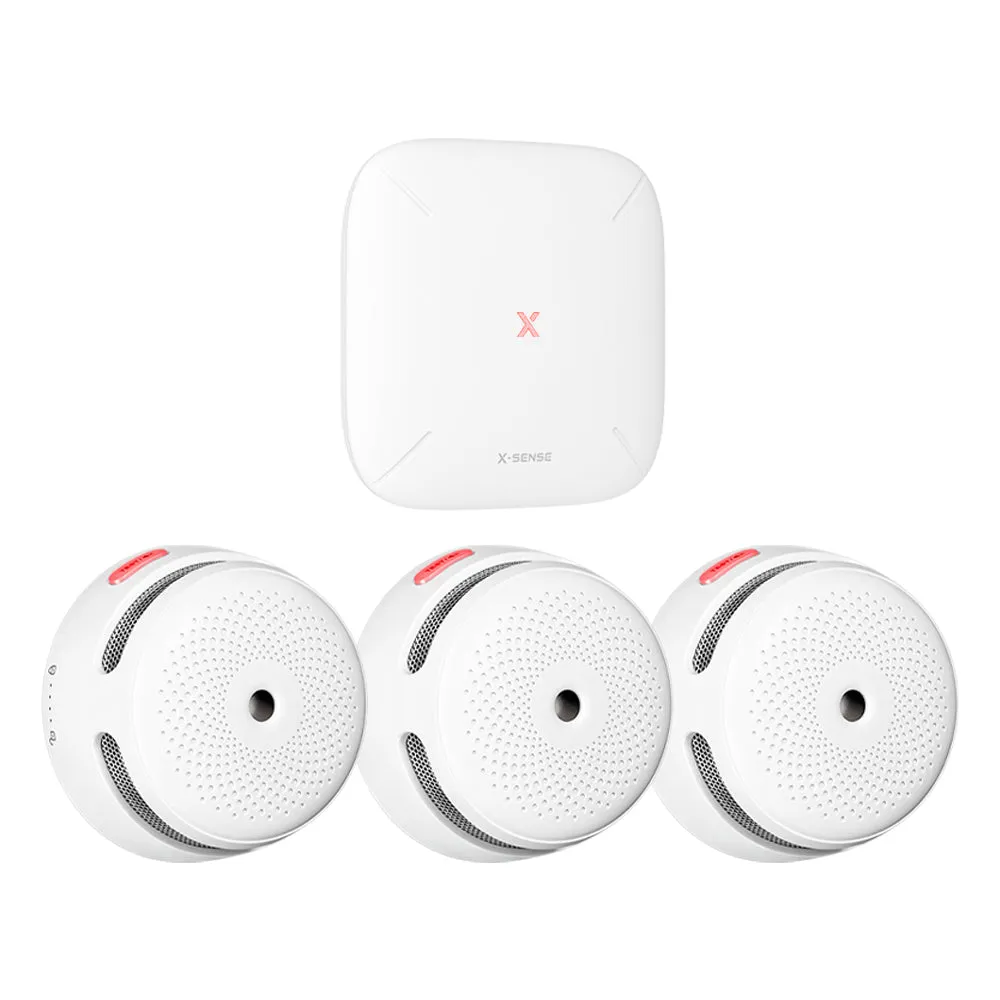 X-Sense Smart Interconnected Smoke Alarm Kit