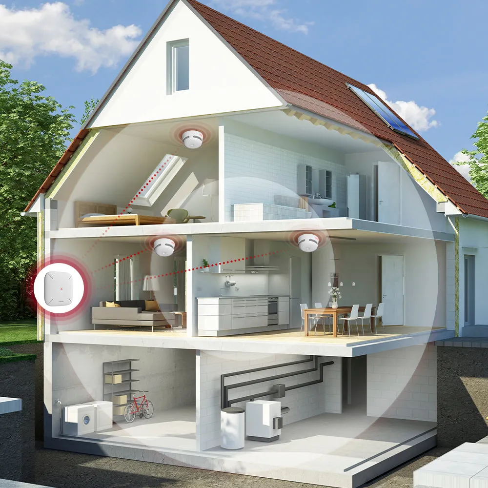 X-Sense Smart Interconnected Smoke Alarm Kit