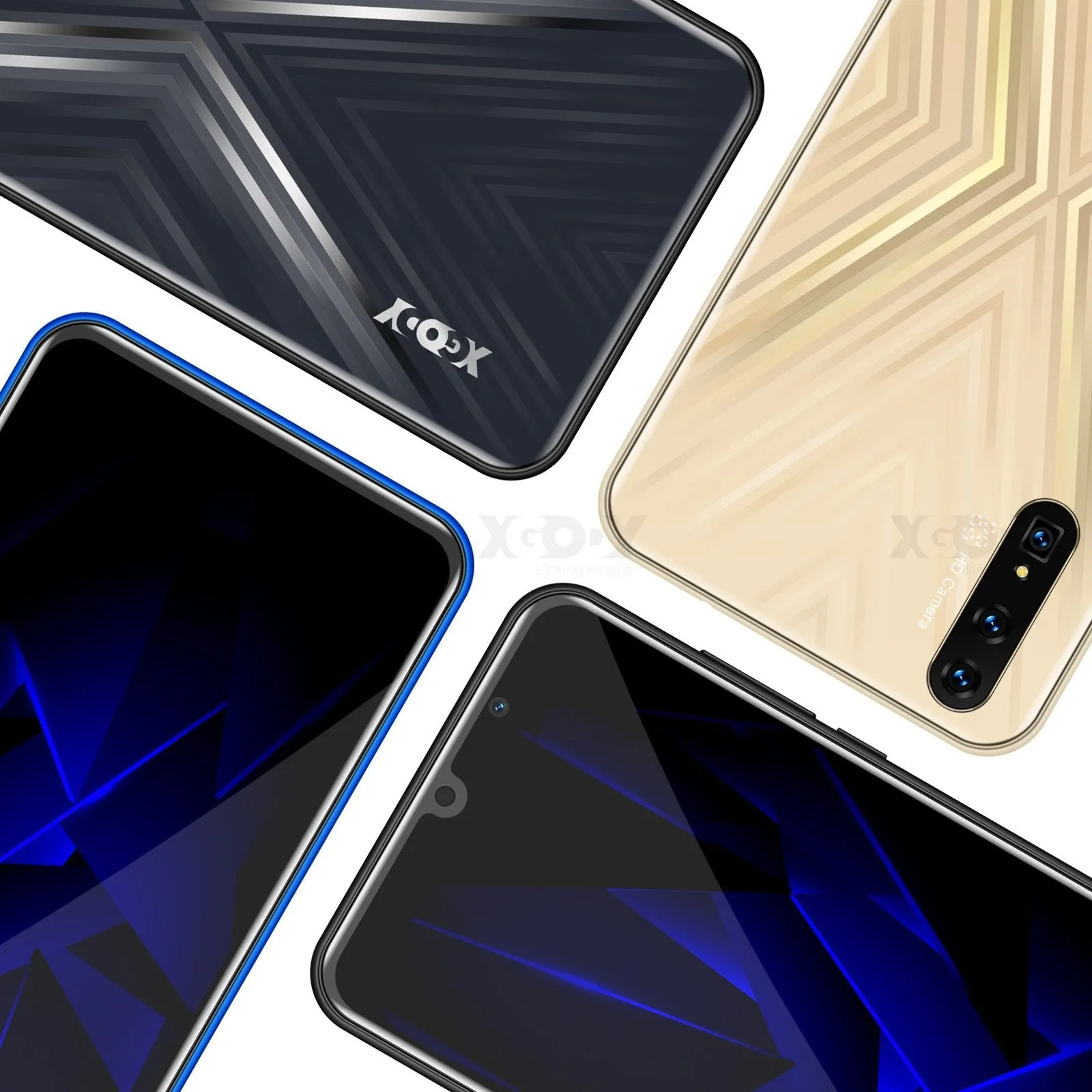 XGODY Mate X 3G Dual sim 2.5D Curved Screen smartphone