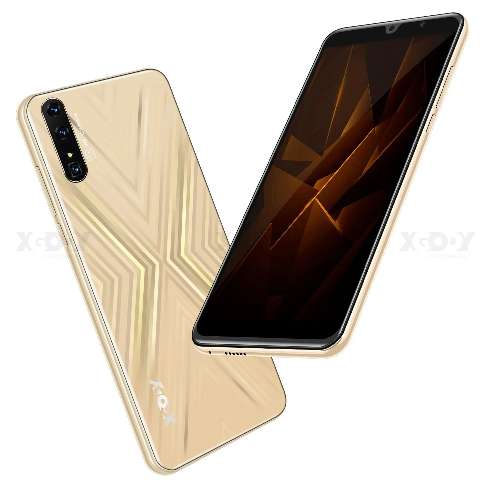 XGODY Mate X 3G Dual sim 2.5D Curved Screen smartphone