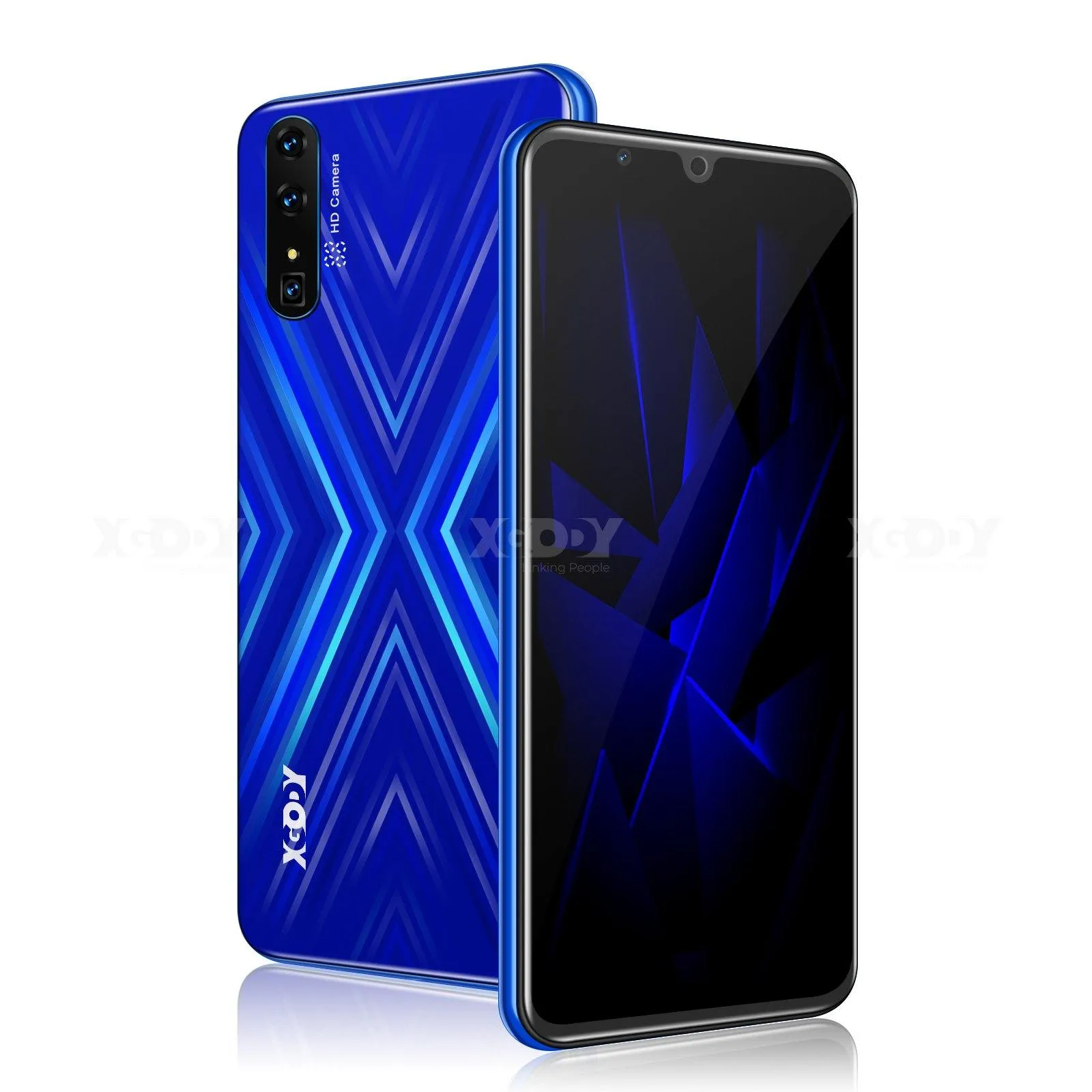 XGODY Mate X 3G Dual sim 2.5D Curved Screen smartphone